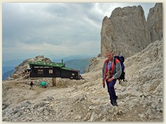 24_Die Santerpasshütte oder Rifugio Passo Santner 2741 m