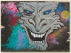 08_August 2020 - Graffiti an einer Mauer am Birsufer