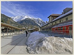 11_Weiterfahrt nach Bergün, Besuch des Bahnmuseums Albula