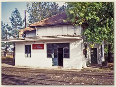 03 Stationsgebäude der Waldbahn in Tismana