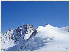 28 Dufourspitze und Zumsteinspitze, nicht sichtbar der Grenzsattel